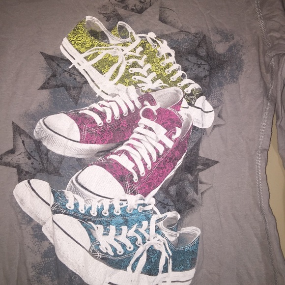 🍁🛍👟Self- Esteem Multi-colored Converse Shirt👟 - Picture 3 of 5